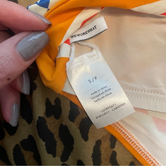 We Wore What Bandana Bikini Top NWOT - Picture 12 of 15